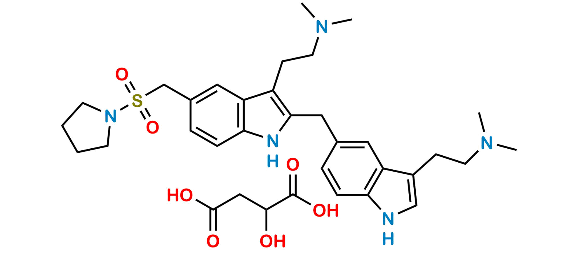 Almotriptan EP Impurity B (Malate salt)